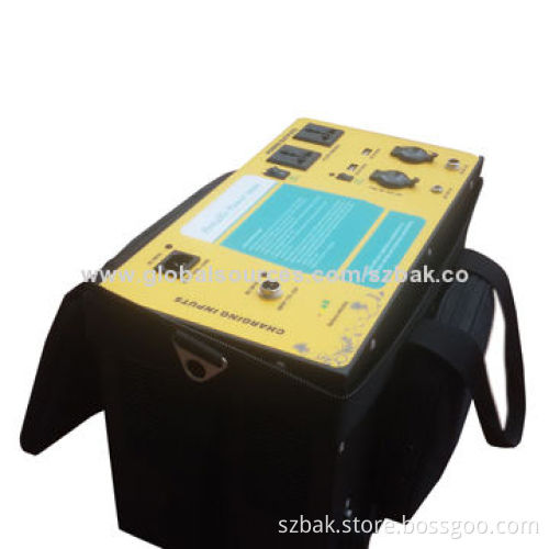 EP-1000A2, 1,000W solar power station, inside battery 24V, 20Ah